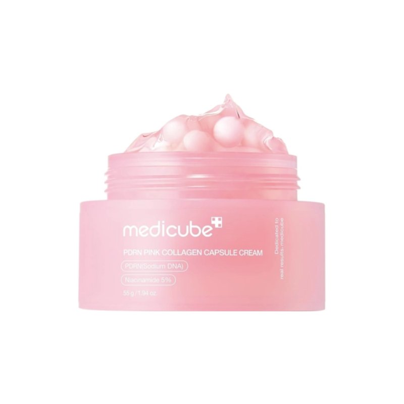 كريم ميديكيوب كبسول كولاجين (خاصة PDRN Pink Collagen Capsule Cream) 