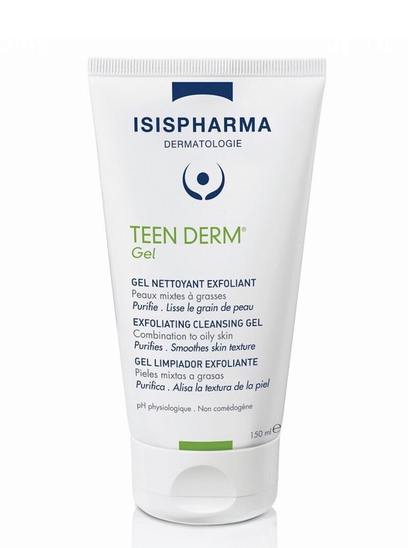 | ISIS PHARMA Teen Derm Exfoliating Gel - 150ml ايزيس فارما جل مقشر للبشرة المعرضة لحب الشباب - 150 مل 