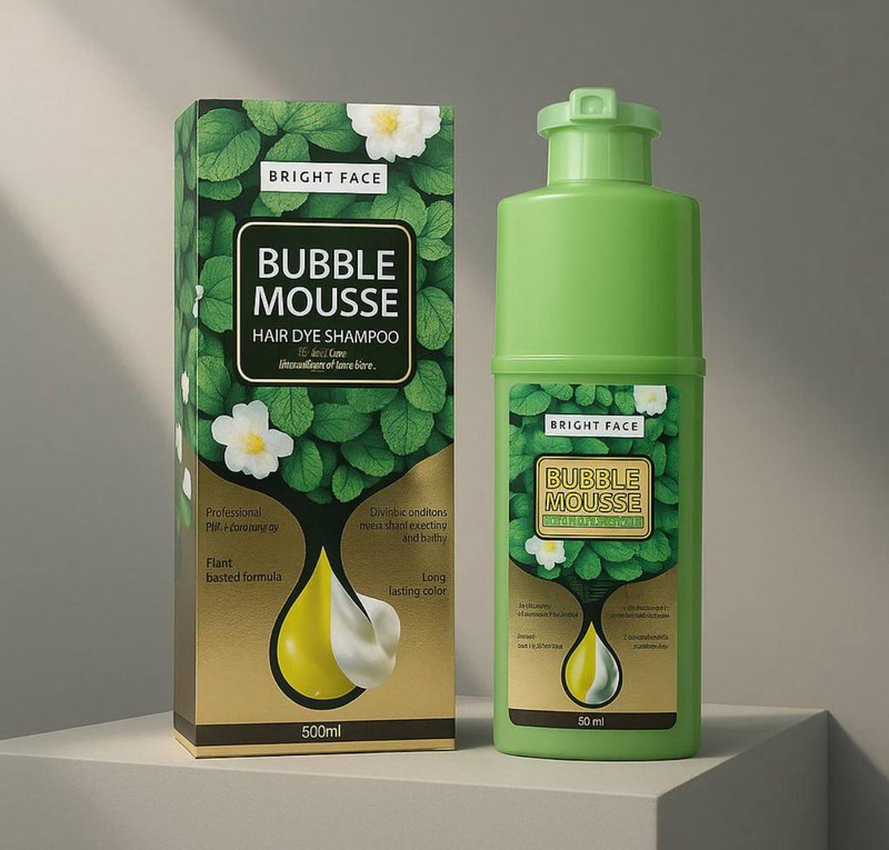 شامبو صبغة الشعر Bright Face Bubble Mousse