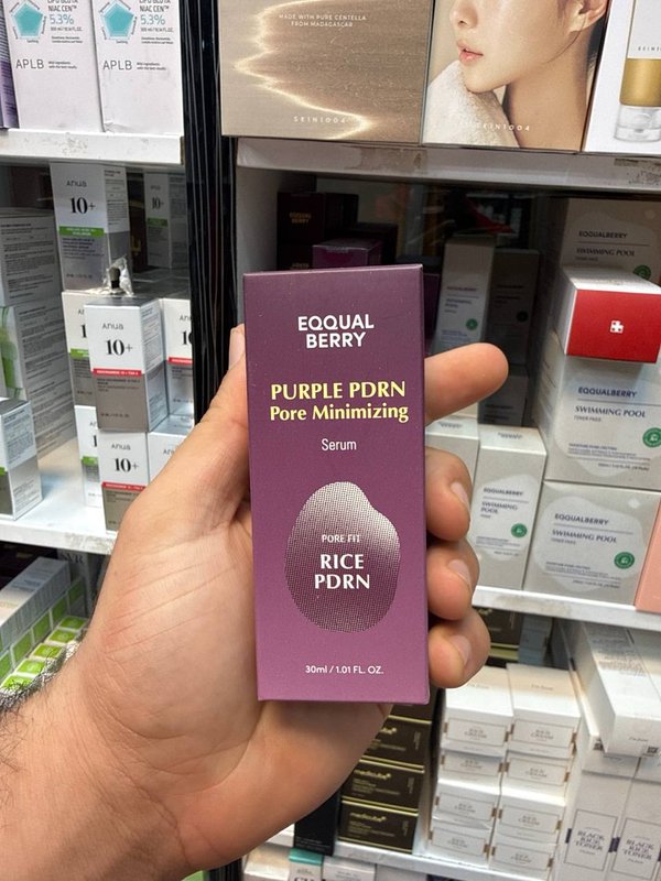 سيروم تقليص المسام والشد Purple PDRN من EQQUALBERRY 
