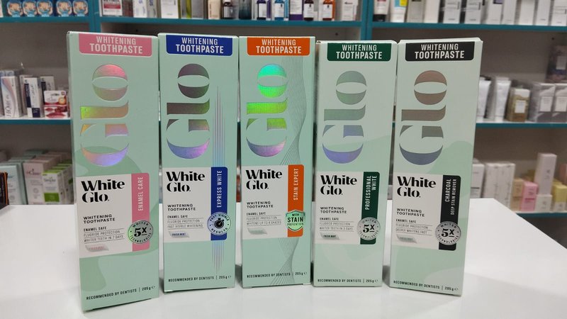 معجون تبيض ألاسنان White Glo Enamel Care Whitening Toothpaste