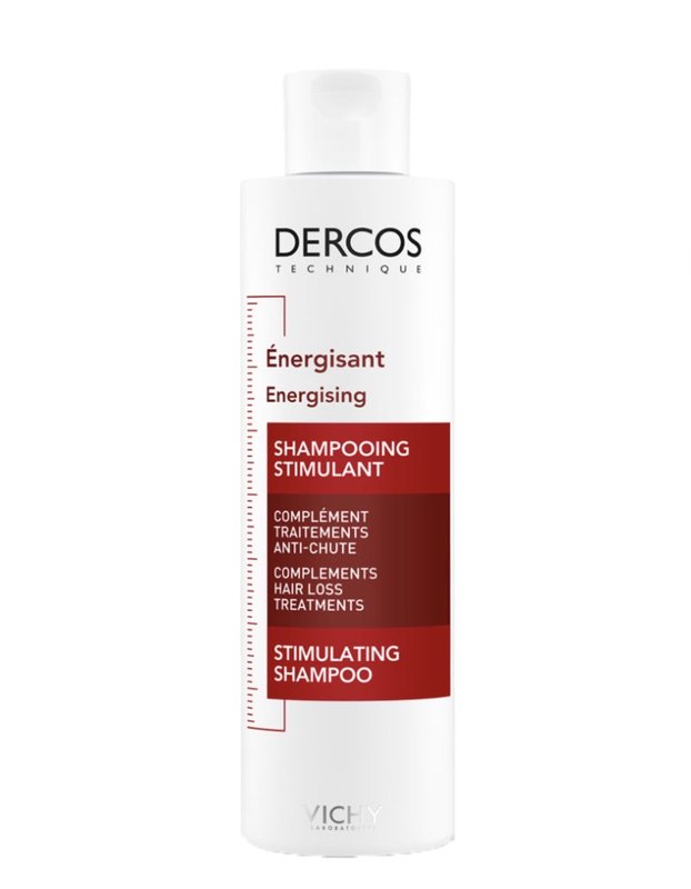 VICHY Dercos Energising Shampoo Anti-Hair Loss - 200ml | شامبو منشط ضد تساقط الشعر من ديركوس 200 مل