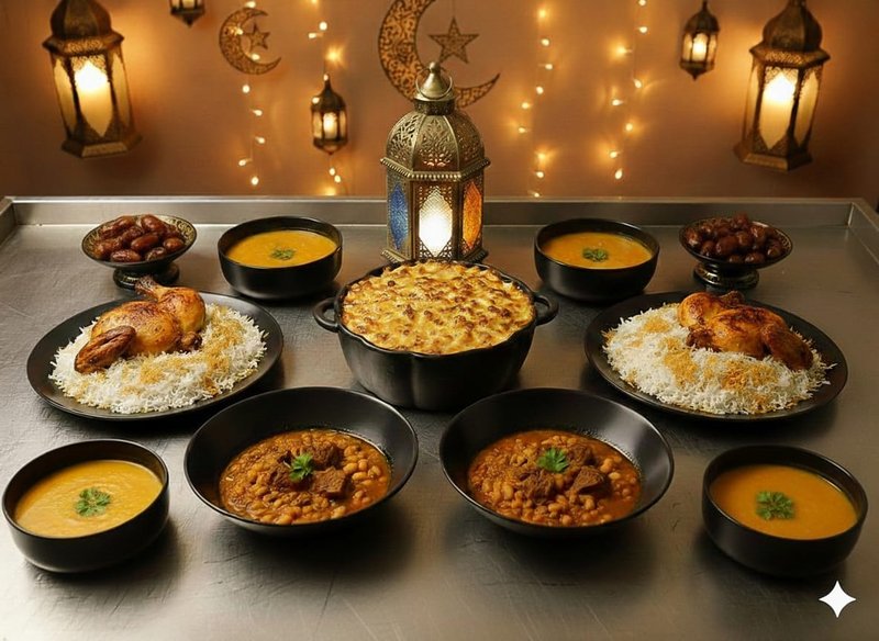 طقم من الفرفوري الاسود 