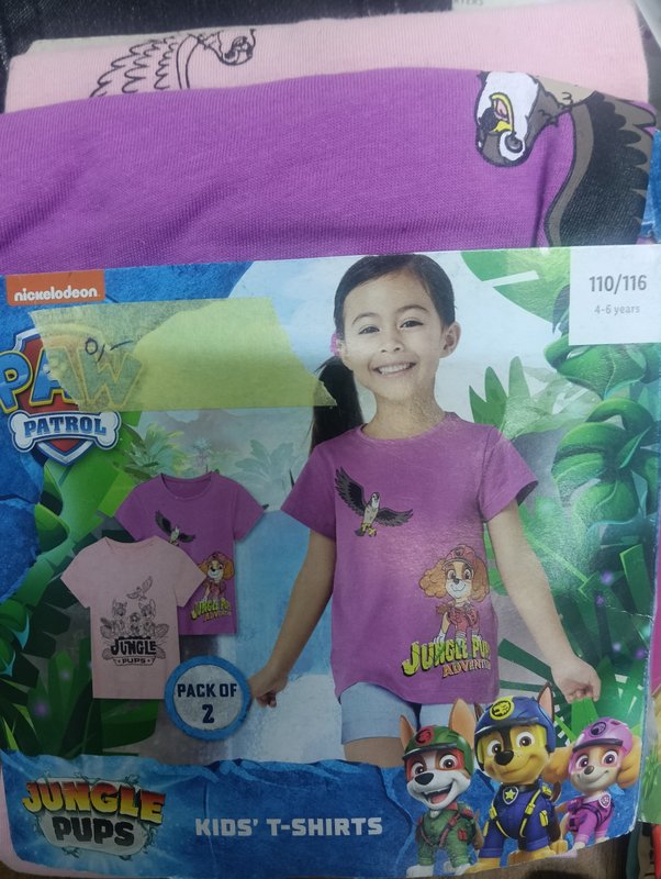 تشيرتات عدد2 بناتي