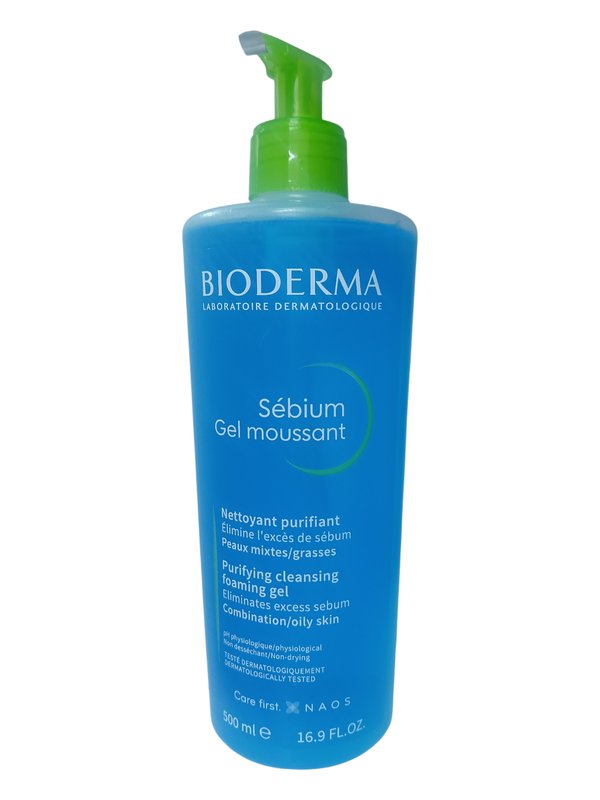 غسول بايودرما الازرق 500 ml