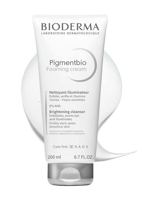 كريم تفتيح الجسم بيوديرما بيجمنتبيو الرغوي (Bioderma Pigmentbio Foaming Cream)