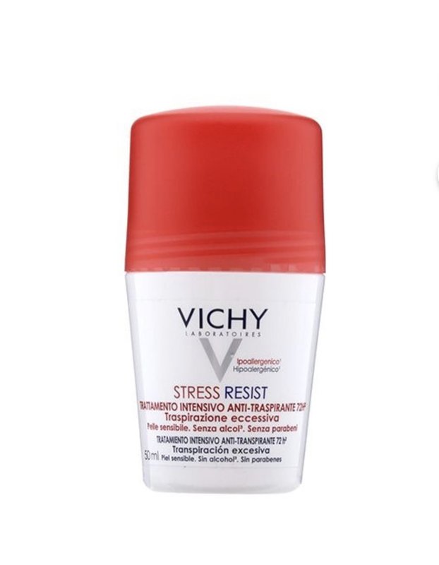 VICHY Stress Resist Intensive Antiperspirant 72H فيشي مزيل تعرق لمدة | Excessive Perspiration - 50ml 72 ساعة - 50 مل